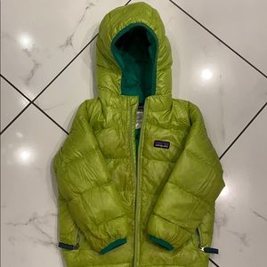 Patagonia high loft down jacket